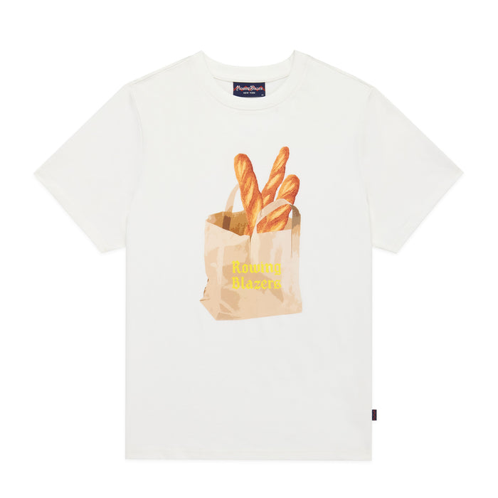 Men's Cotton Baguette T-Shirt Cream
