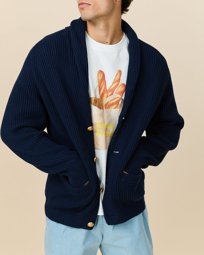 Men's Cotton Baguette T-Shirt Cream