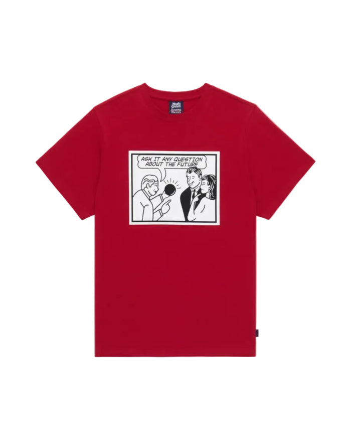 Men's Cotton Magic 8™ Comic Tee Red