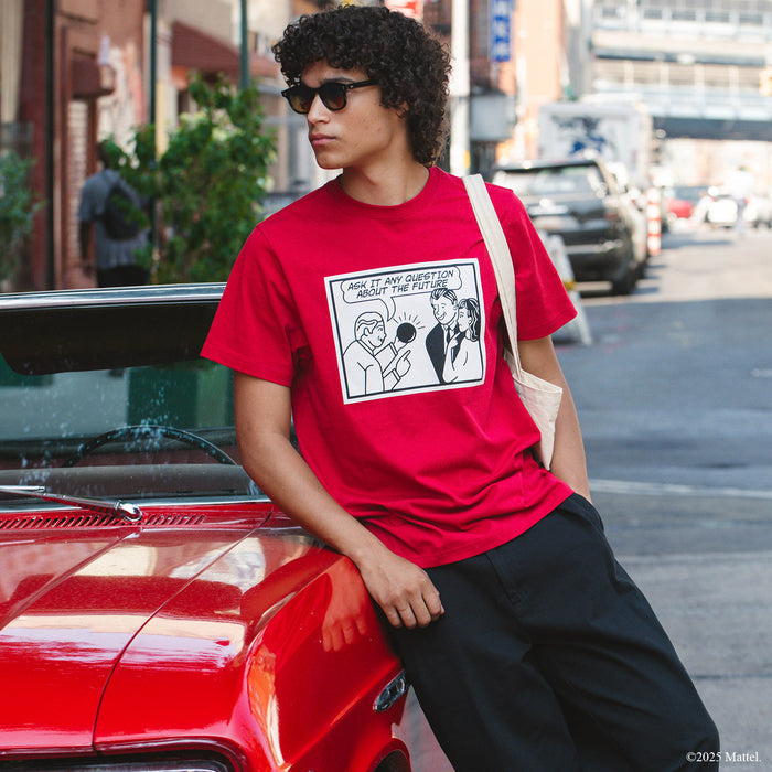 Men's Cotton Magic 8™ Comic Tee Red