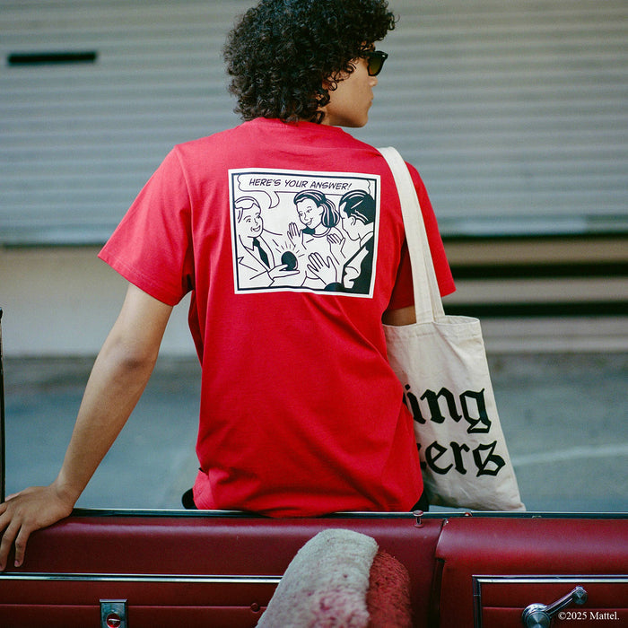 Men's Cotton Magic 8™ Comic Tee Red