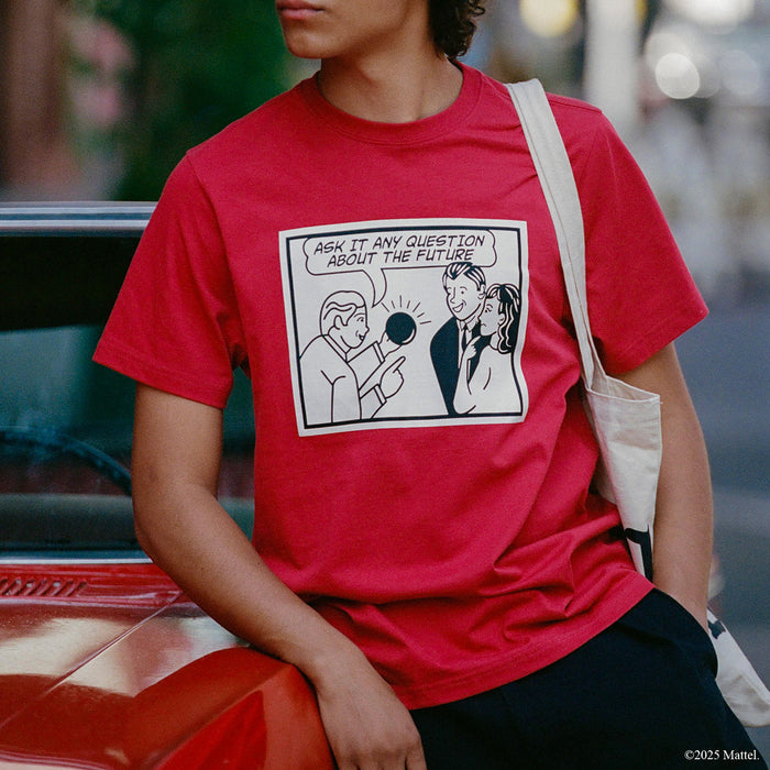 Men's Cotton Magic 8™ Comic Tee Red