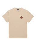 Men's Cotton Patch T-Shirt Beige