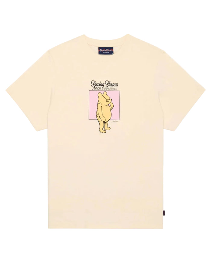 Men's Cotton Pooh Superlative T-Shirt Cream