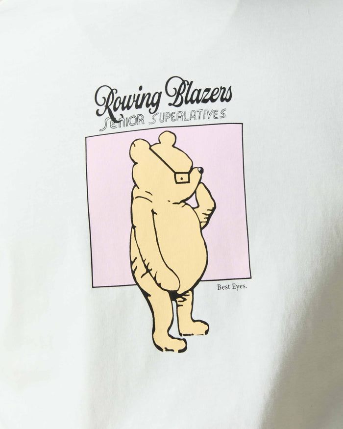 Men's Cotton Pooh Superlative T-Shirt Cream