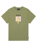 Men's Cotton Pooh Superlative T-Shirt Sage