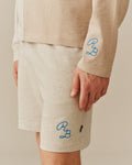 Men's Cotton Rugby Shorts Heather Gray