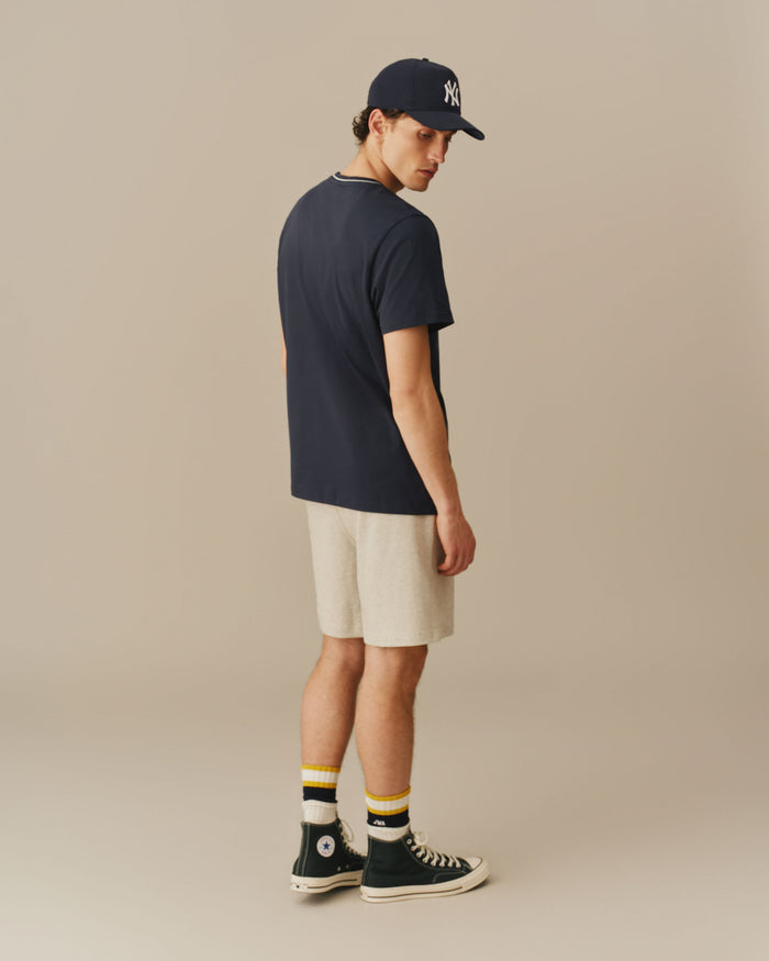 Men's Cotton Rugby Shorts Heather Gray