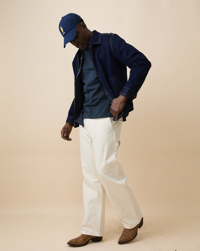 Men's Denim Jacket Rinse Wash