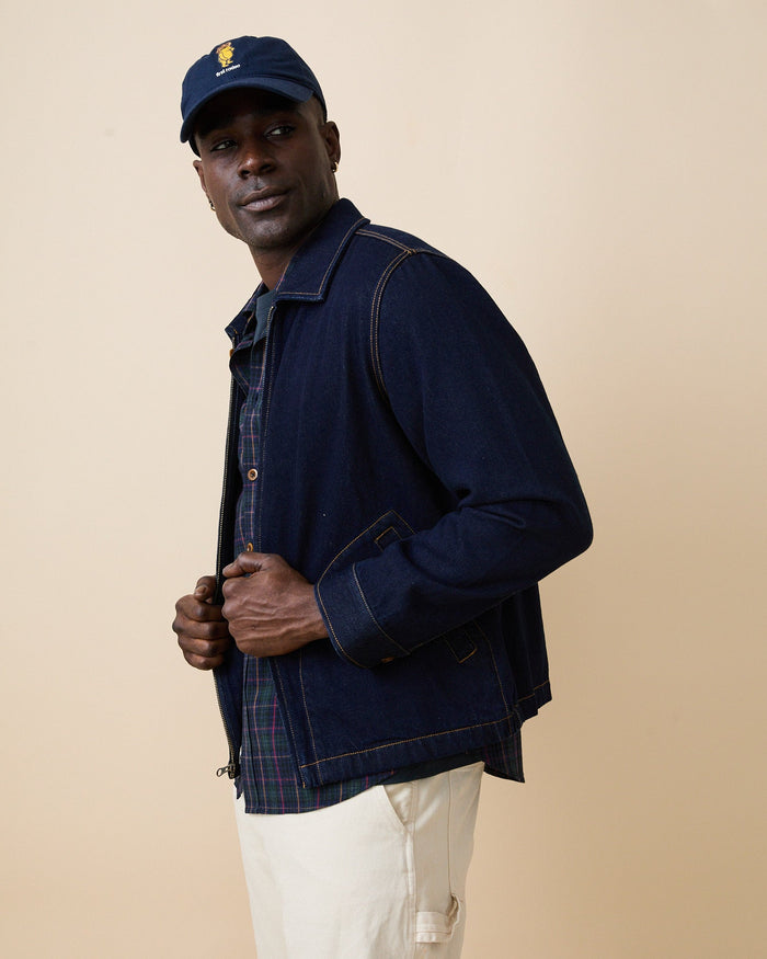 Men's Denim Jacket Rinse Wash