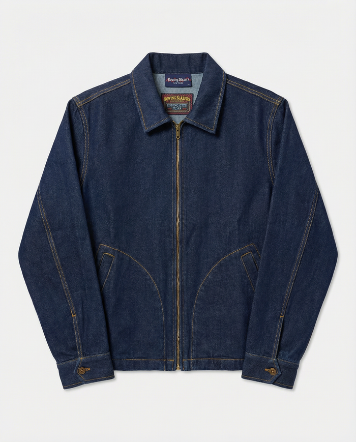 Men's Denim Jacket Rinse Wash