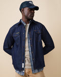 Men's Denim Western Shirt Rinse Wash