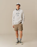Men's Fleece Rowing Oars Hoodie Heather Gray Heather Gray / XS