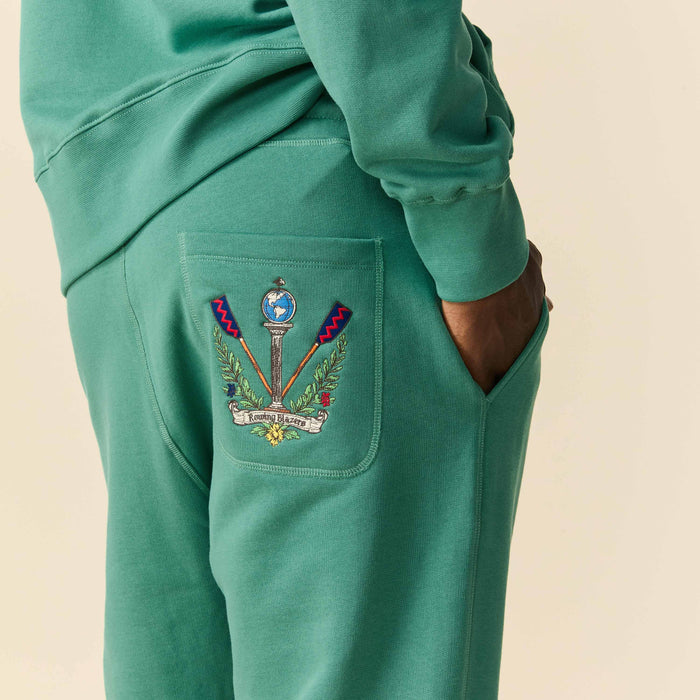 Men's Fleece Sweatpant Green