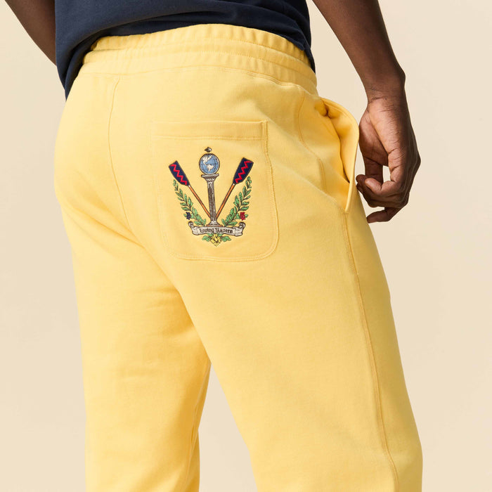 Men's Fleece Sweatpant Yellow