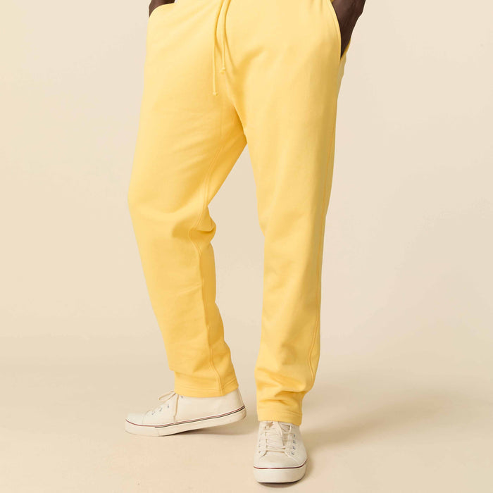 Men's Fleece Sweatpant Yellow