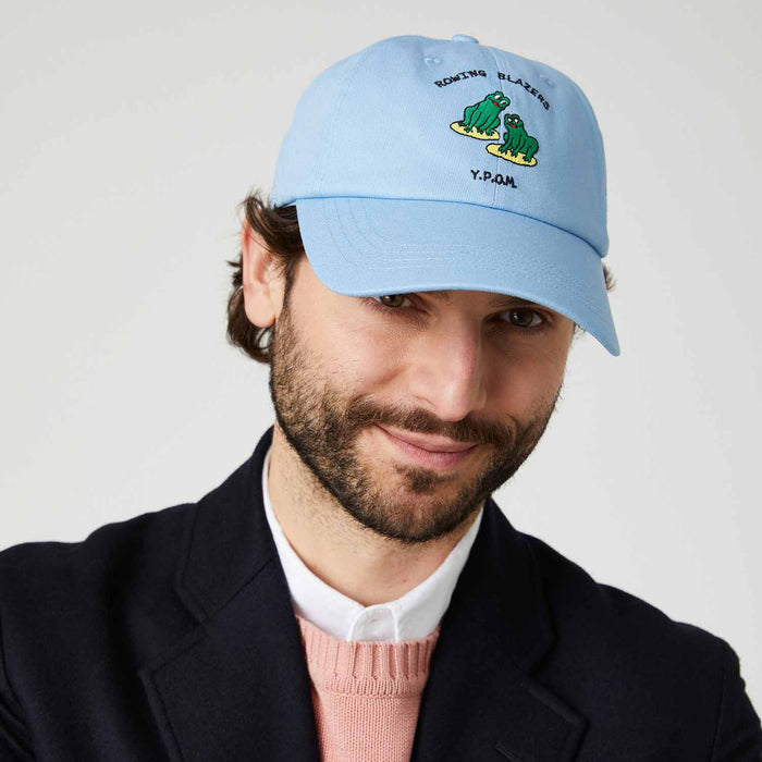 Men's Frog Hat Light Blue