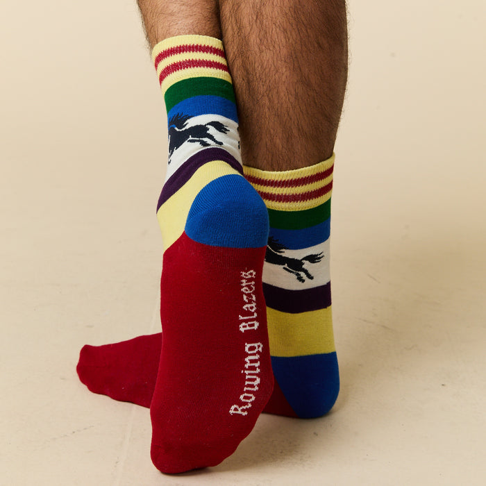 Men's Horse Blocked Socks