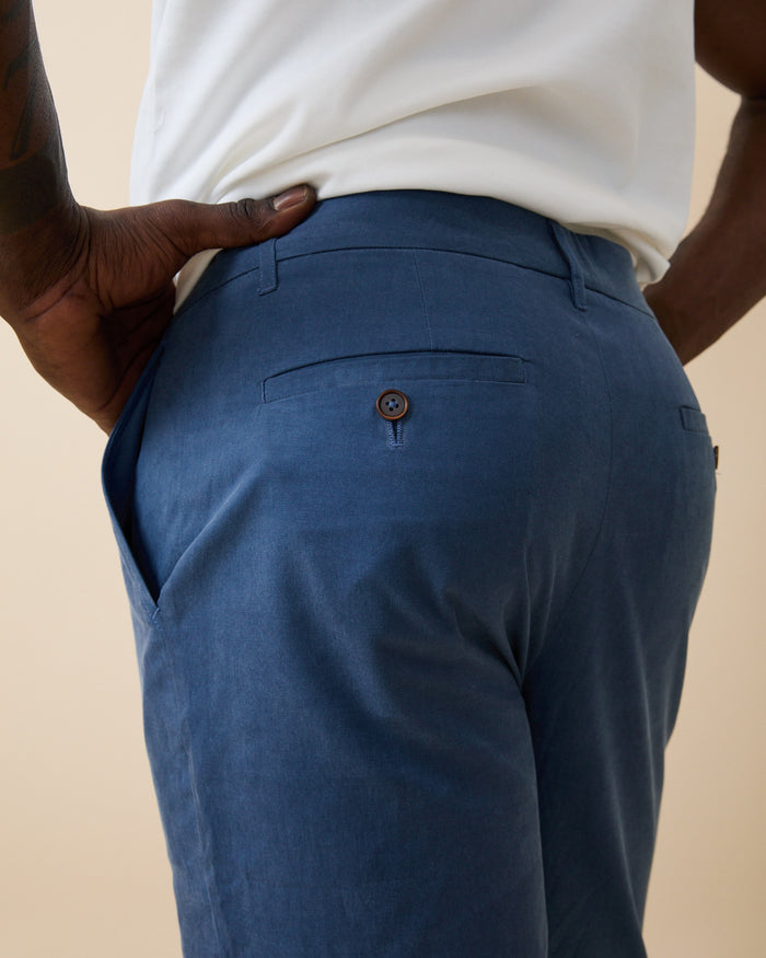 Men's Lightweight Twill Suit Pant Light Blue