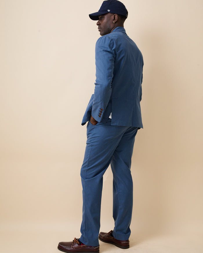 Men's Lightweight Twill Suit Pant Light Blue