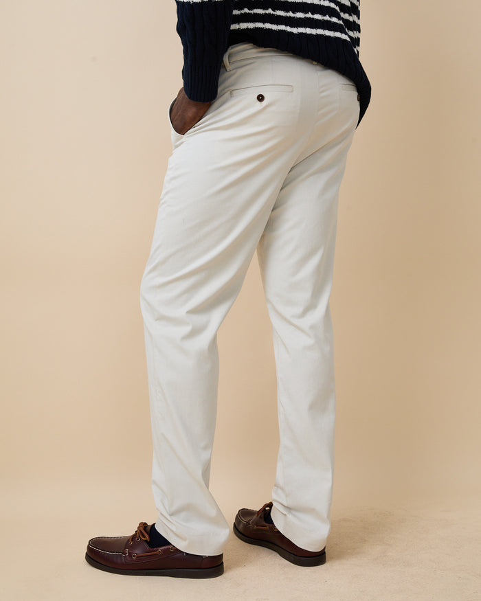 Men's Lightweight Twill Suit Pant Natural