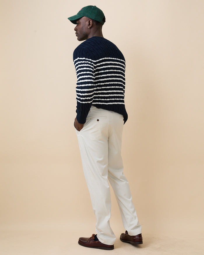 Men's Lightweight Twill Suit Pant Natural