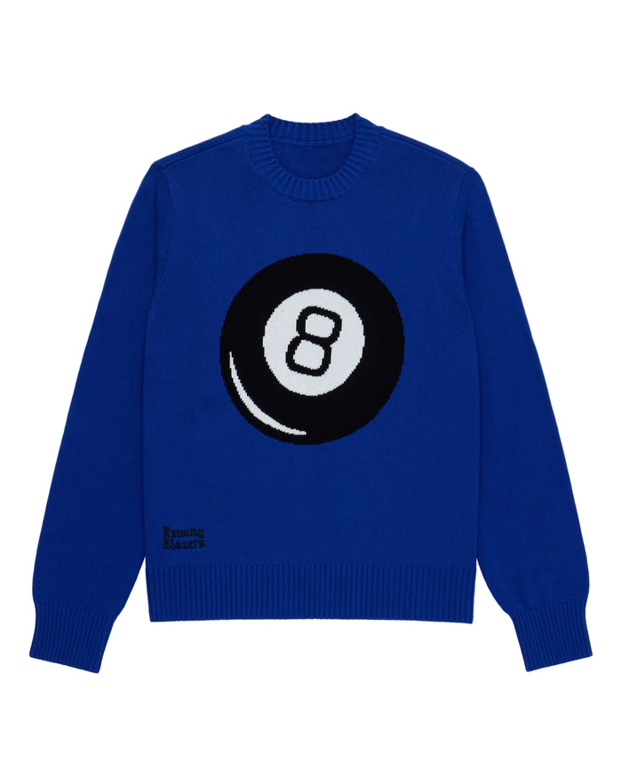 Men's Magic 8™ Ball Cotton Sweater Blue