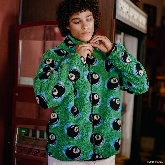 Men's Magic 8™ Ball Sherpa Zip Jacket Green