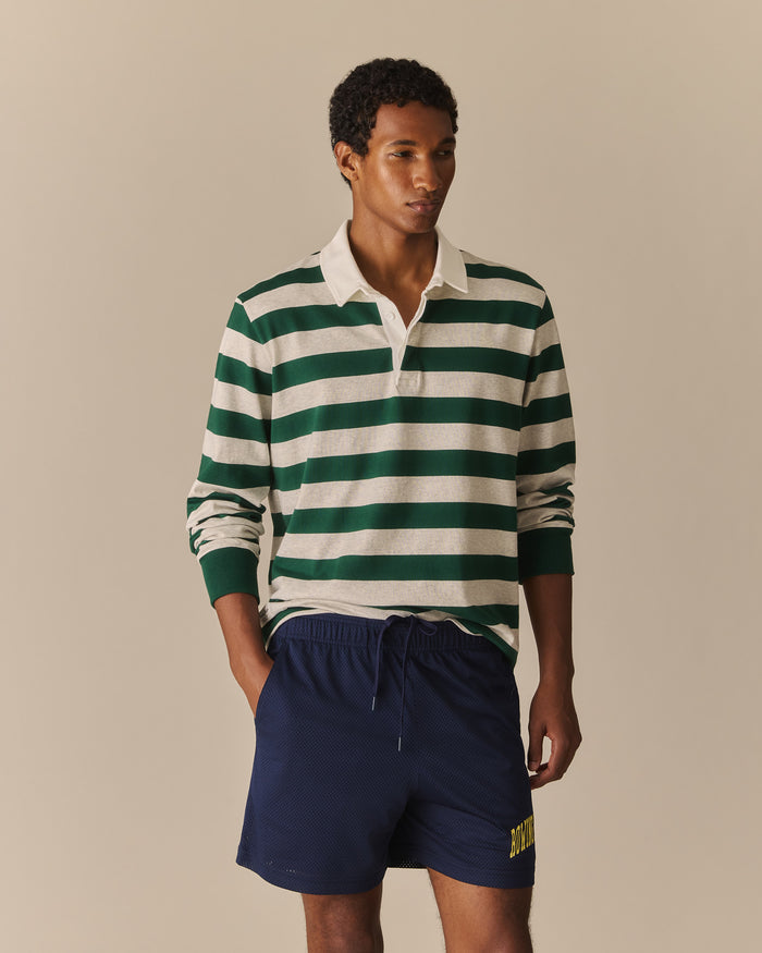 Men's Mesh Athletic Short Navy