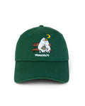 Men's Moomin Cotton Baseball Cap Green