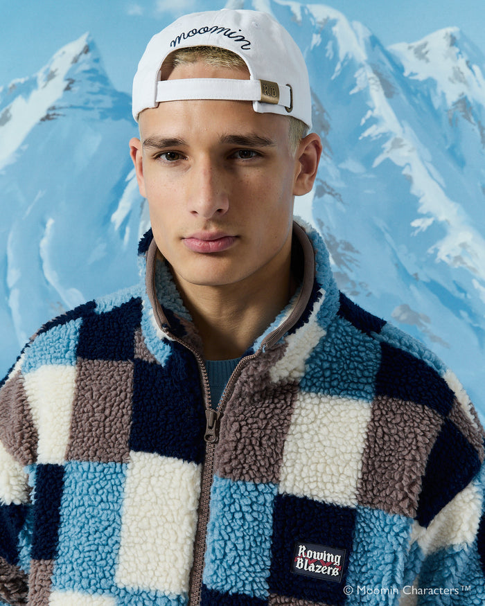 Men's Moomin Cotton Baseball Cap White