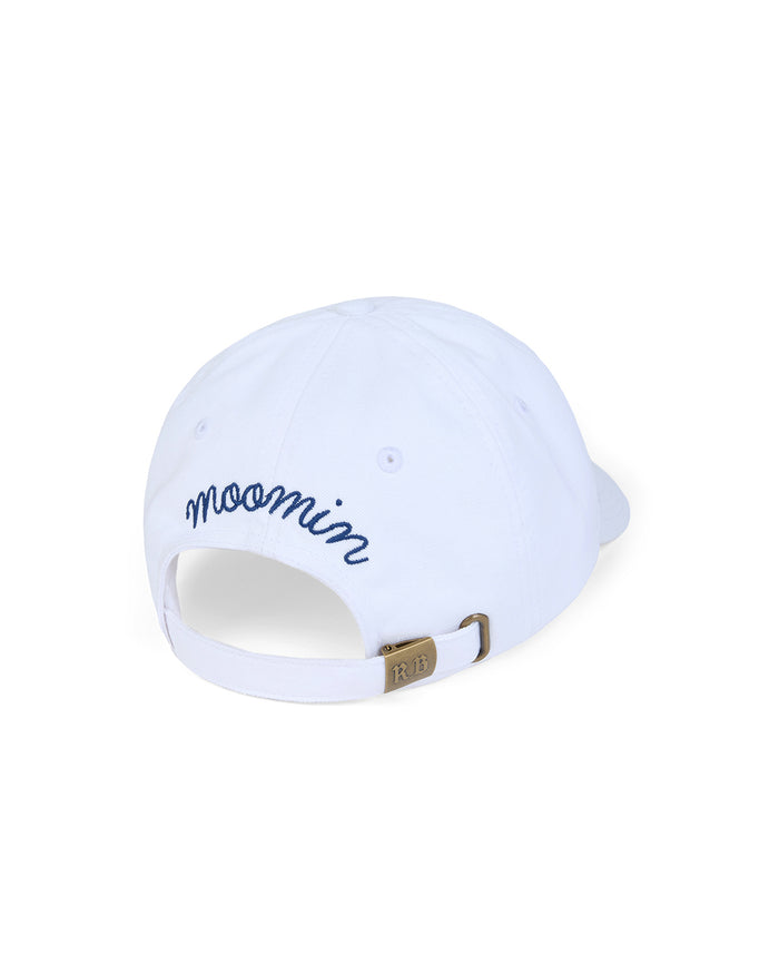 Men's Moomin Cotton Baseball Cap White