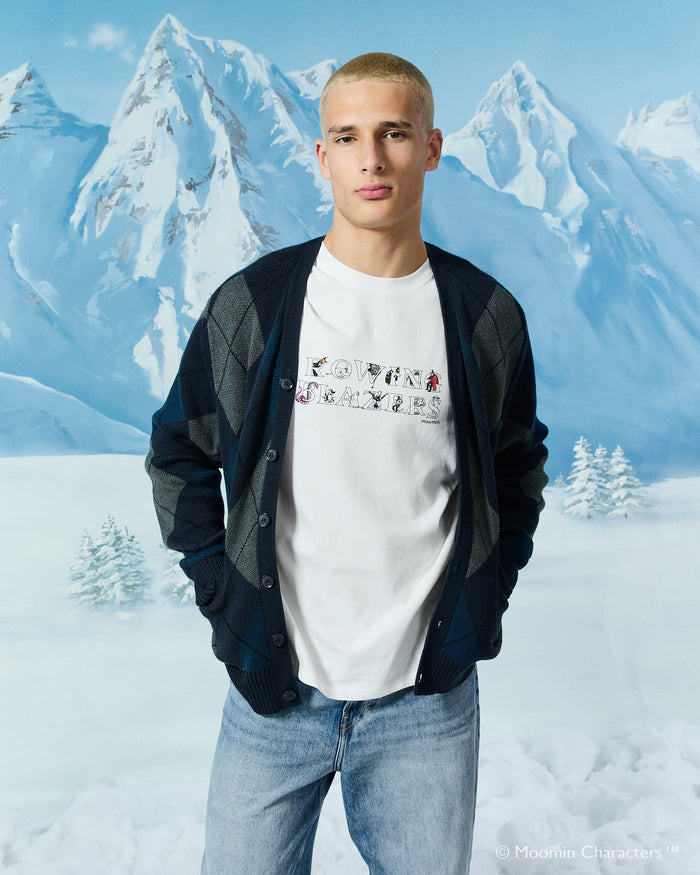 Men’s Moomin Cotton RB T-Shirt White
