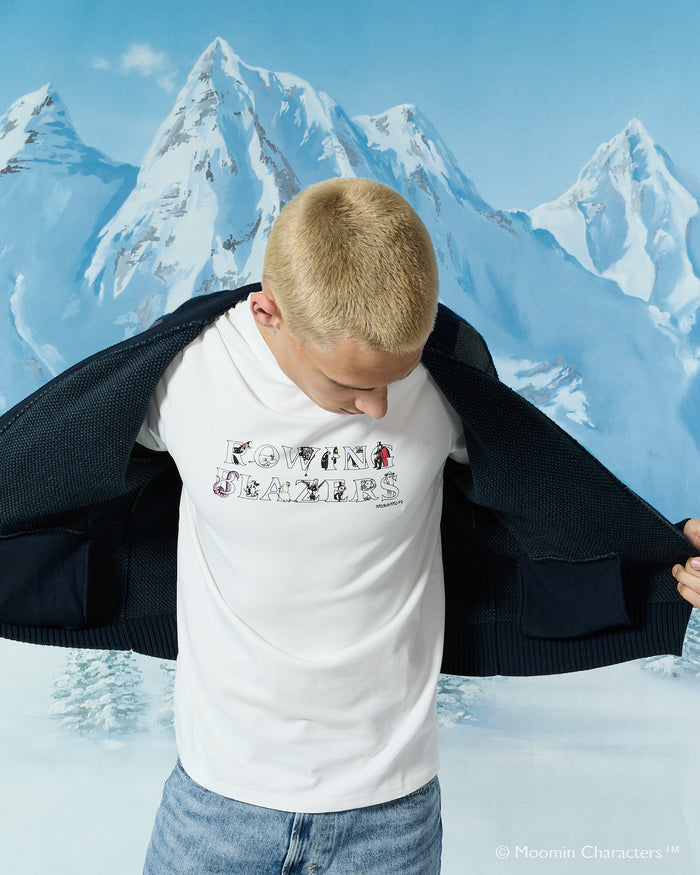 Men’s Moomin Cotton RB T-Shirt White
