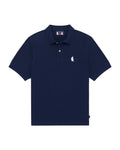 Men’s Moomin Short Sleeve Pique Polo Navy