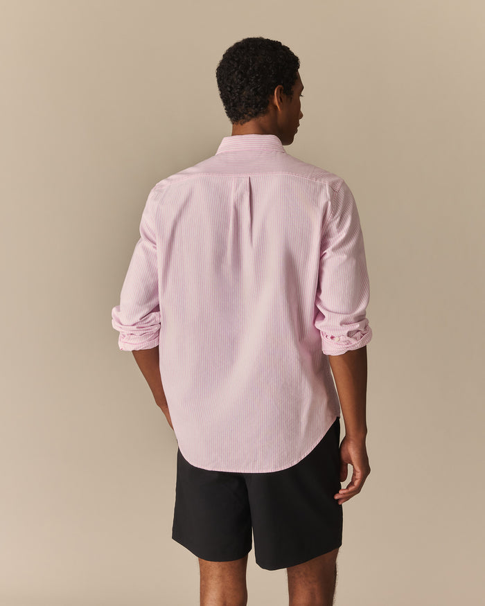 Men’s New Yorker Winnie-the-Pooh Oxford Shirt Pink Pink / XL