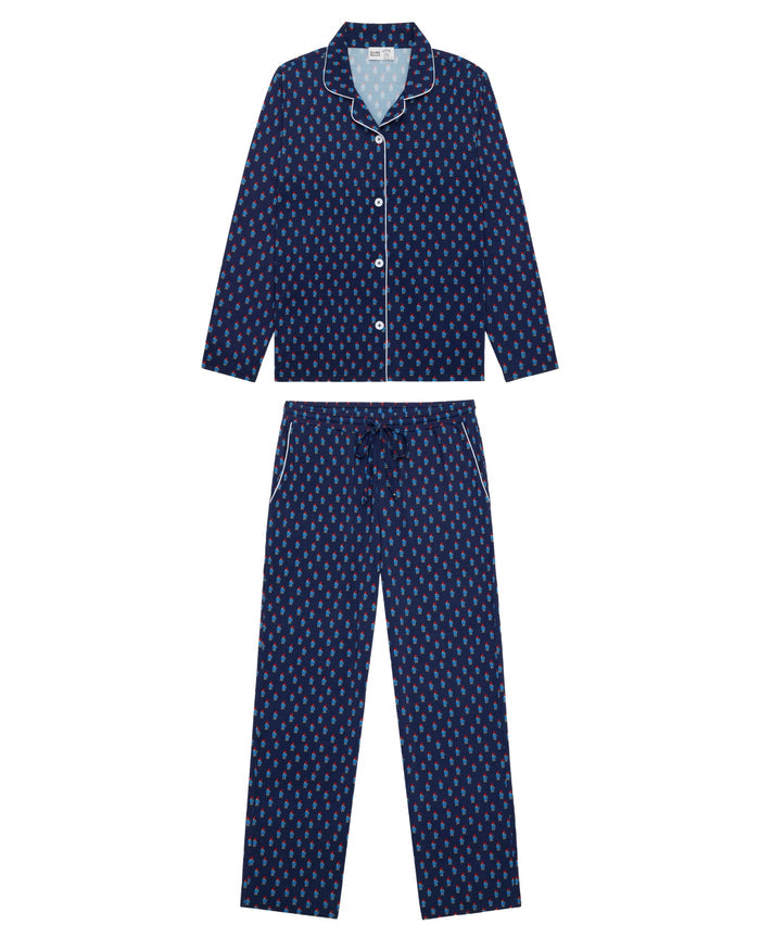 Men's Paddington Pajama Set Navy