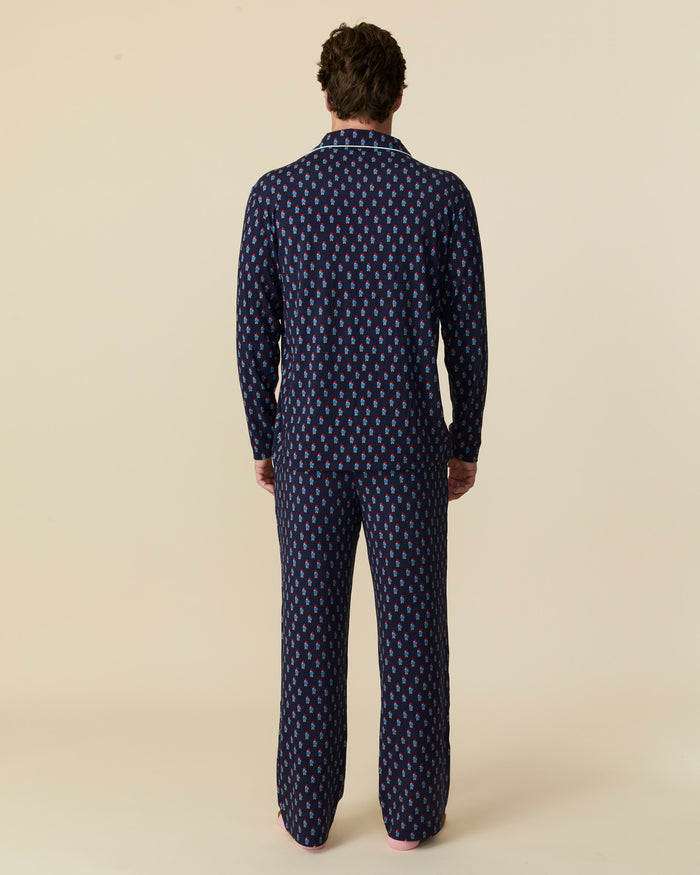 Men's Paddington Pajama Set Navy