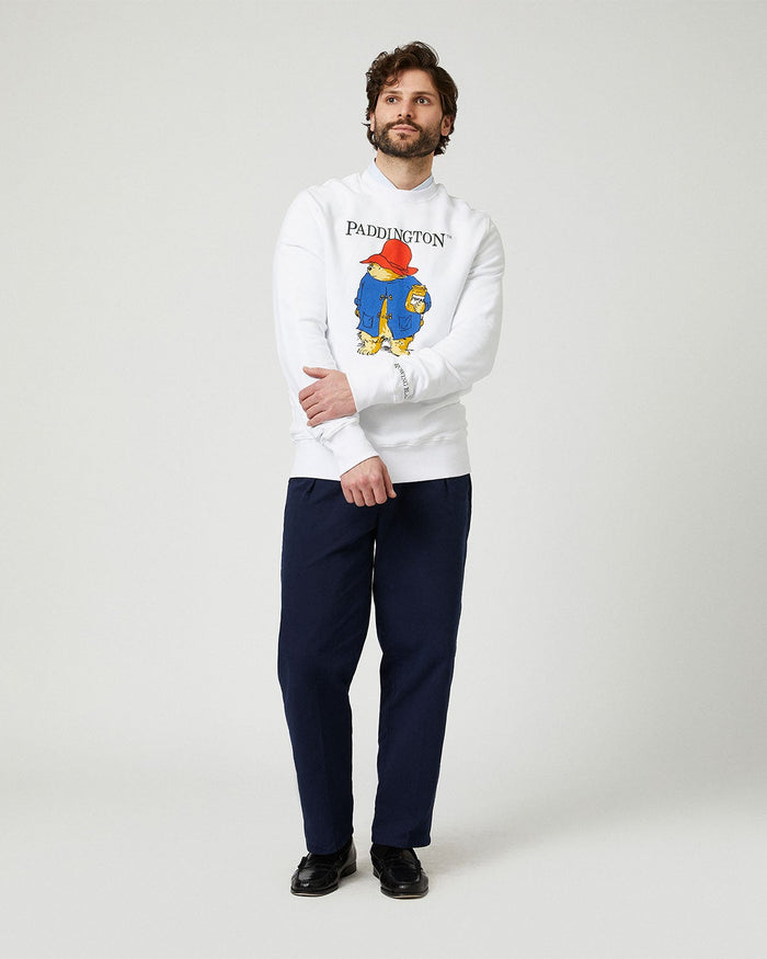 Men's Pleated Relaxed Trouser Navy '32 Inseam
