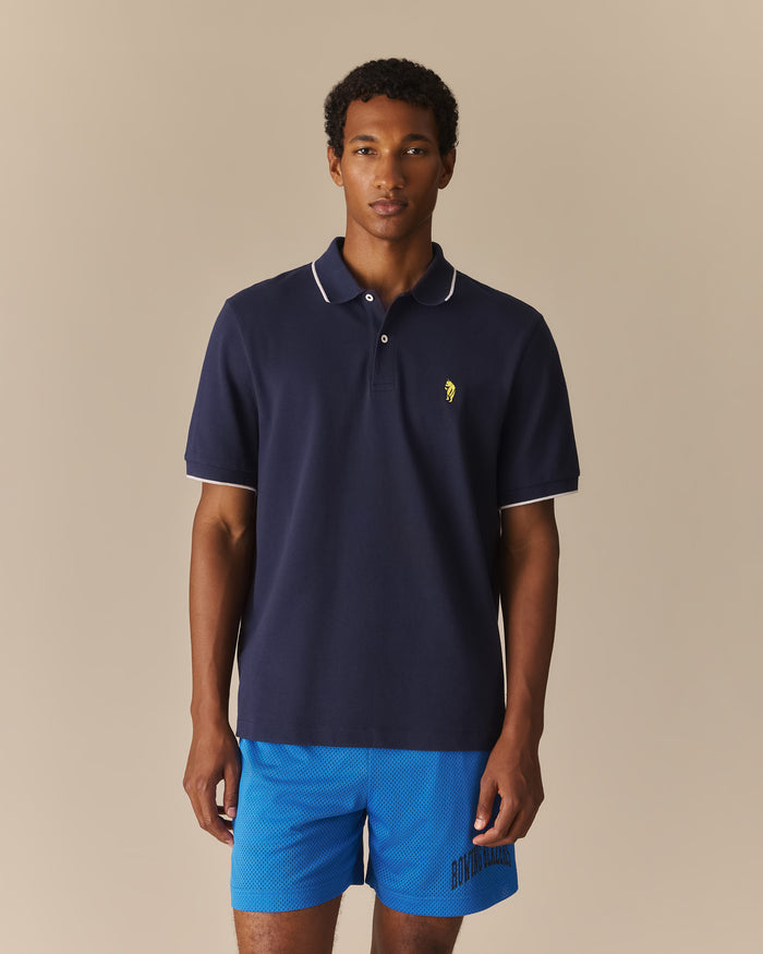 Men's Pooh Pique Polo Navy Navy / XL