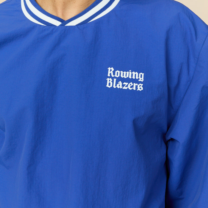 Men's Rip Stop Nylon Pullover Cobalt Blue