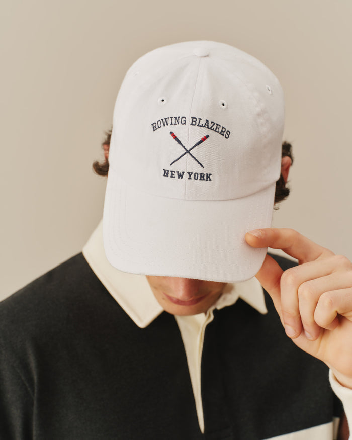 Men's Rowing New York Baseball Cap White