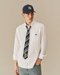Men’s Stripe Whistle Tie Blue
