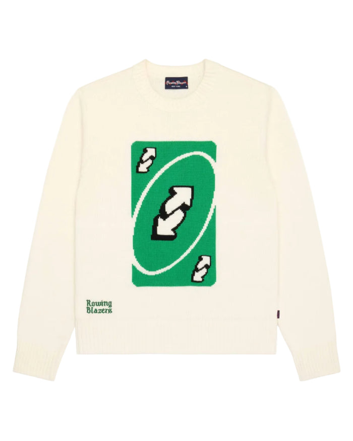 Men's UNO™ Reverse Cotton Cashmere Sweater Cream
