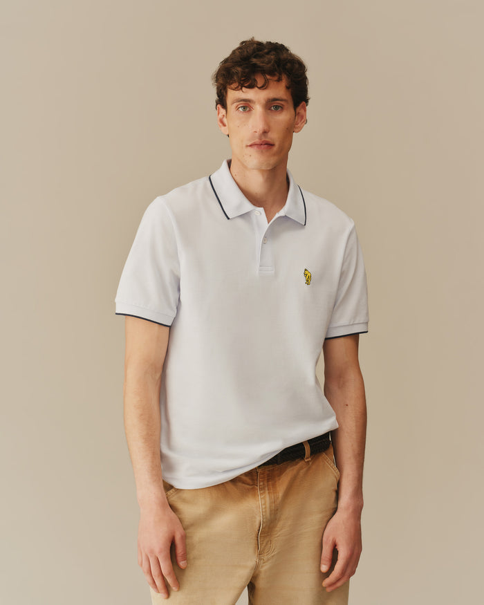 Men’s Winnie-the-Pooh Pique Polo Blue