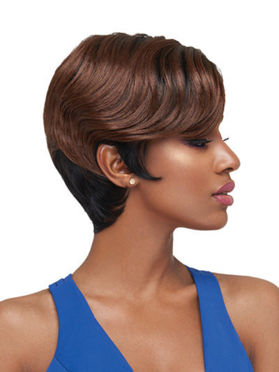 Mix Color Brown Unique Weave Synthetic Wigs