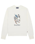 Moomin Cotton Ski Sweater White