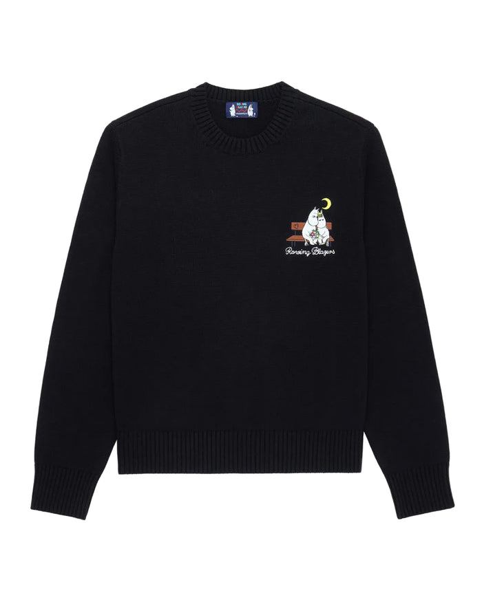 Moomin Cotton Sweater Black