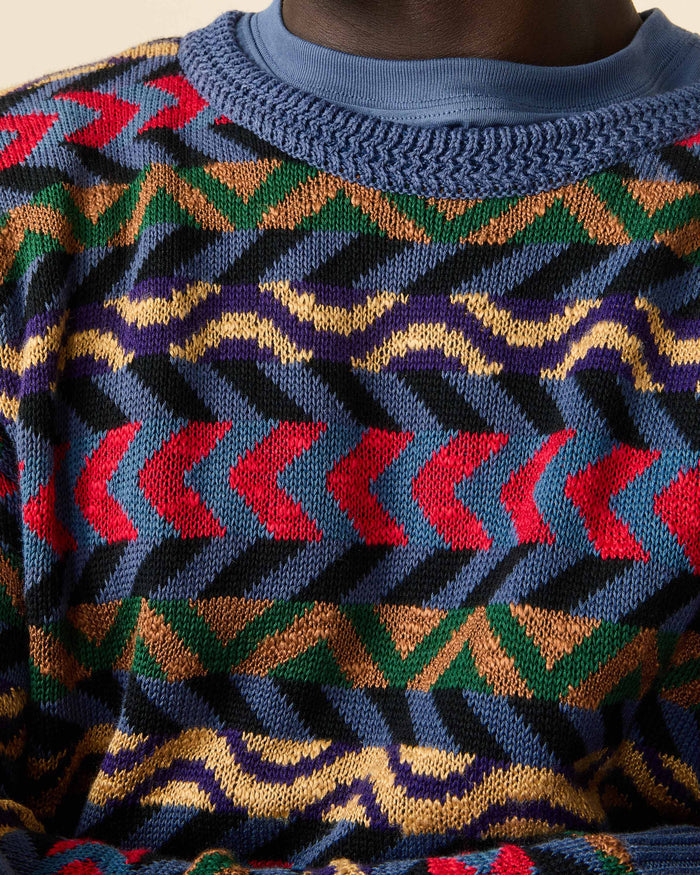 Multi Stripe Sweater Bright Multi