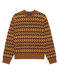 Multi Stripe Sweater Brown Multi